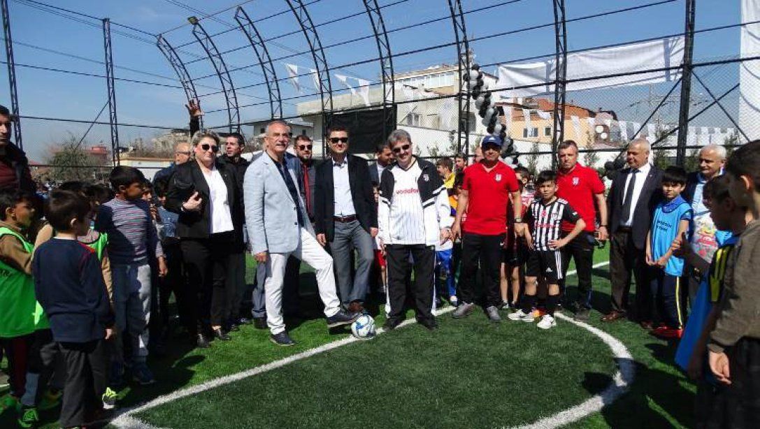 İlçe Milli Eğitim Müdürümüz Aydın Beşiktaşlılar Derneğinin Şerefbey Spor ve Sosyal Tesislerinin Açılış Törenine Katıldı