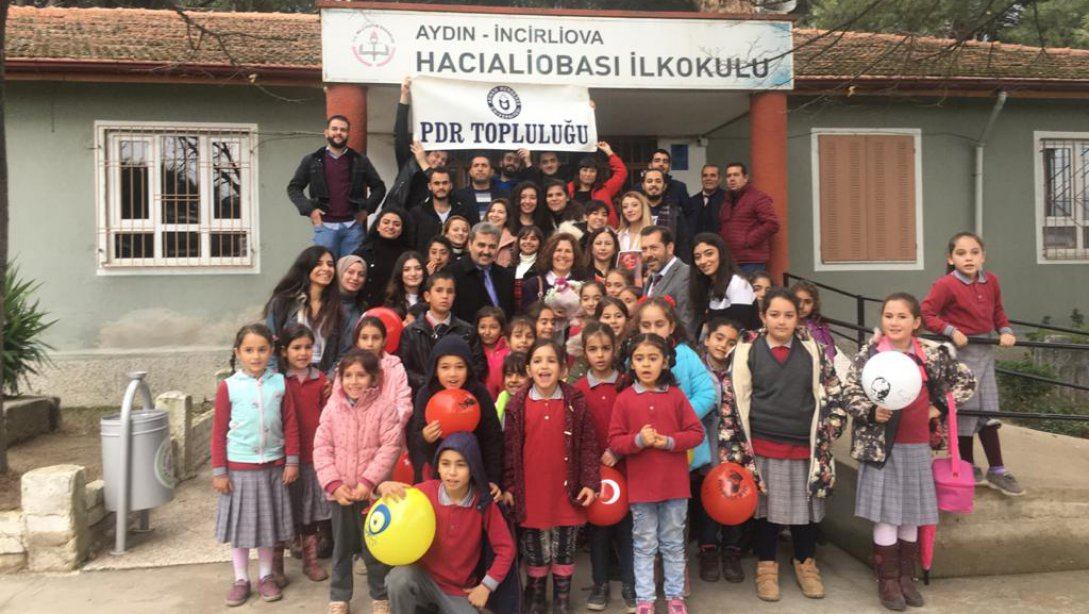 ADÜ Eğitim Fakültesi PDR Topluluğu Hacıaliobası İlkokulu Ziyareti
