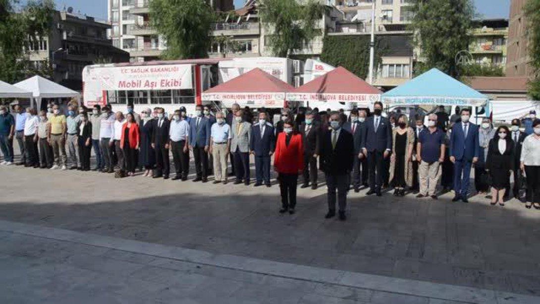 Aydın'ın İncirliova ilçesinde 19 Eylül Gaziler Günü düzenlenen törenle kutlandı.