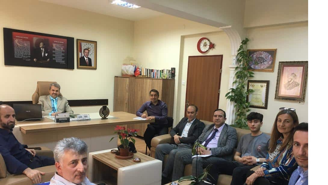 İlçe Milli Eğitim Müdürü Sayın Mustafa ÇALIŞKAN'ın Başkanlığında Edep Platformu İlçe Toplantısı Yapıldı