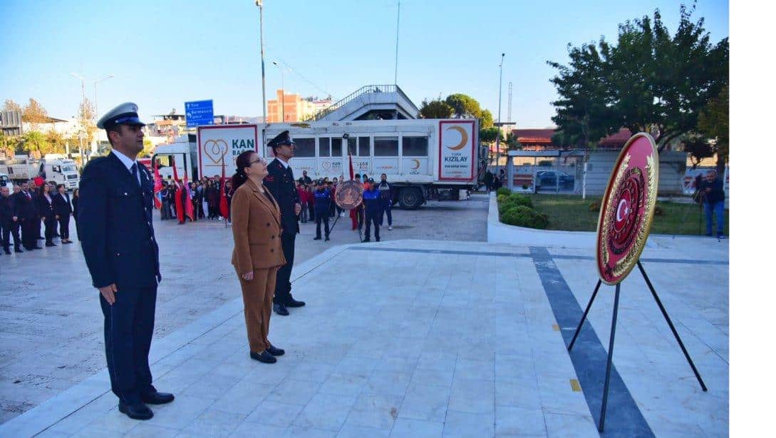 İlçemizde 10 Kasım Atatürk'ü Anma Günü Programı Düzenlendi.