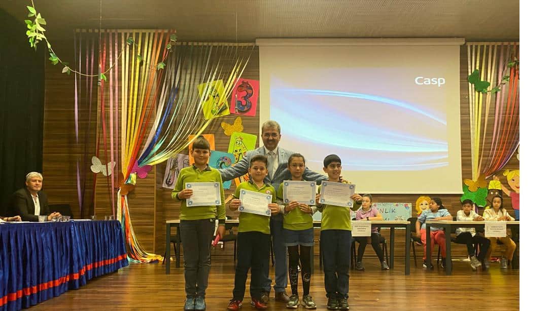 İlçe Müdürümüz Sayın Mustafa ÇALIŞKAN'ın Katılımları ile İlçemiz Okulları Arası Eğitime Destek Platformu (EDEP) Kapsamında  Bilgi Kültür  Yarı Final  Yarışmaları Yapıldı.