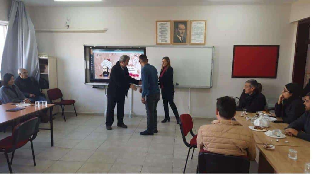 İlçe Müdürümüz Sayın Mustafa ÇALIŞKAN'ın Katılımları ile Aydın İl Milli Eğitim Müdürlüğünün Yürüttüğü Matematik Olimpiyatları Ödül Töreni Yapıldı.