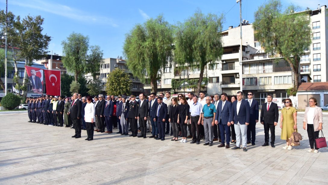 İlçemizde Gaziler Günü Törenle Kutlandı.